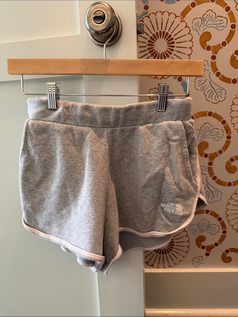 The North Face Light Gray Women's Athletic Lounge Shorts